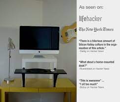 However, you might find it a bit too basic. A Standing Desk For 22 Diy Standing Desk Ikea Standing Desk Ikea Hack
