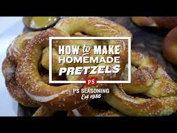 homemade soft pretzel kit