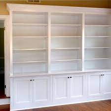 Built In Bookshelf With Cabinets