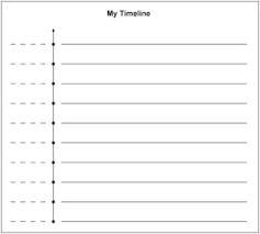 Best Photos Of Fill In Timeline Template Printable Blank