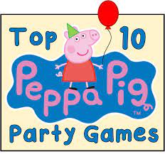 top 10 peppa pig party games