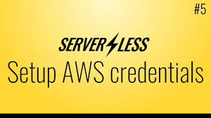 configure aws credentials serverless