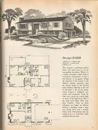 Vintage House Plans Multi Level Homes