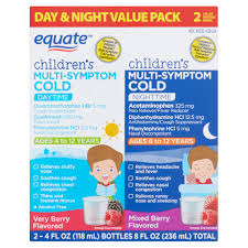 Equate Childrens Daytime Nighttime Multi Symptom Cold