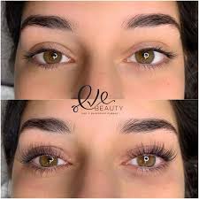 eyelash lift eyebrow tinting eve