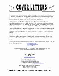 General Cover Letter Format Plus Radio Info