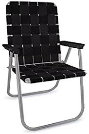 Check out our lawn chair webbing selection for the very best in unique or custom, handmade pieces from our patio furniture shops. Lawn Chair Usa Webbing Chair Classic Black With Black Arms Kitchen Dining Amazon Com