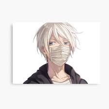 So we created a list for you of 31 white hair anime characters. Anime Boy With White Hair And A Red Eye Metal Print By Deadnzstore Redbubble