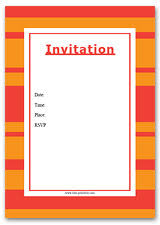 invitation templates at free printable