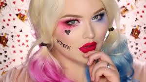 harley quinn halloween makeup tutorials