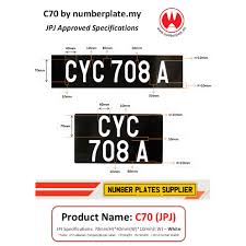 We have been selling jpj number plates for over 20 years. Car License Plate Jpj Standard Car Number Plate With Plate Holder Casing 1pc With Plate Holder Shopee Malaysia