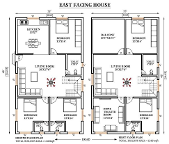 28 X48 East Facing 3bhk Home Plan Is