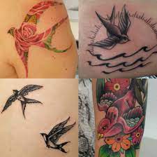 La symbolique de l'hirondelle dans le tattoo - Crock'Ink Tatouage Bonneuil