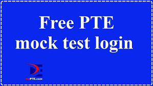 free pte mock test login thepte