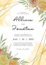 wedding invitation background design