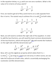 linear rational variable equations
