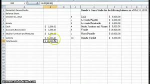 Excel Spreadsheet Balance Sheet Askoverflow