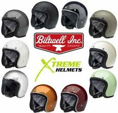 Details About Biltwell Bonanza Helmet Motorcycle 3 4 Open Face Vintage Dot Xs 2xl 2019
