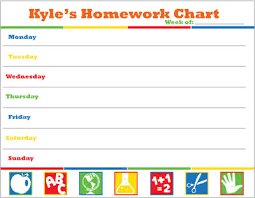 Classroom Ready Homework Chart