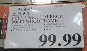 ren wil full length mirror with solid
