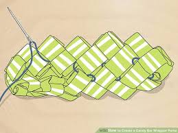 4 Ways To Create A Candy Bar Wrapper Purse Wikihow