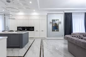 pros and cons of a marble kitchen floor