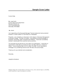 Intern Cover Letter Examples Best Business Template