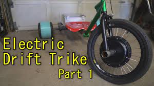 homemade electric drift trike part 1
