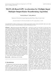 pdf matlab based gpu acceleration for