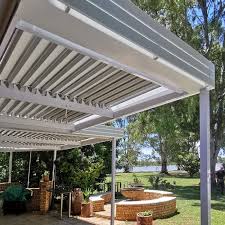 Awnings Adjustable Louvre And