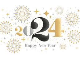 happy new year 2024 greetings