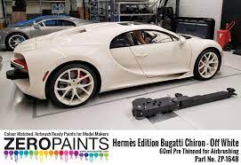 Hermès Edition Bugatti Chiron Off White