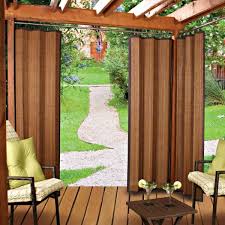 Outdoor Bamboo Curtain Panels Outdoor