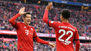 Bayern münchen vs borussia dortmund highlights and full match competition: Blistering Bayern Thrash Wolves And Go Top Fc Bayern Munich