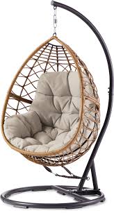 Single Outdoor Patio Egg Swing Chair