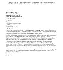 Cover Letter Examples Postdoc Position Sample Cover Letter