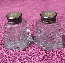 pepper shakers 925 silver tops