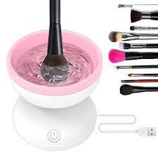 electric cosmetic brush cleaner clean
