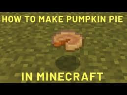 A large round cookie cutter makes this task super easy, but. How To Make Pumpkin Pie In Hindi Pumpkin Pie In Minecraft Minecraft Survival Pumpkin Pie Youtube How To Make Pumpkin Pumpkin Pie Minecraft Survival