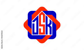Dsk Three Letter Real Estate Logo With