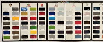 Aikka Chart1 Automotive Paint Colour Card