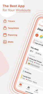 fitsession workout journal on the app