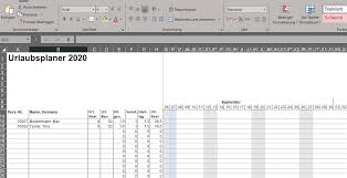Weitere virengeprüfte software aus der kategorie office finden sie bei computerbild.de! Kostenloser Urlaubsplaner Excel 2020 Vorlage Excelx