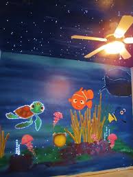 Finding Nemo Mural Nursery Orlando