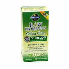 life raw probiotics colon care capsules