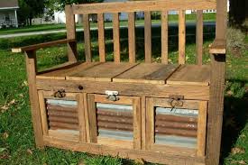 Diy Outdoor Storage Benches Ideas