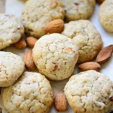 almond cookies recipe step by step