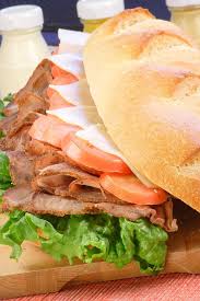 roast beef sandwich nutrition food