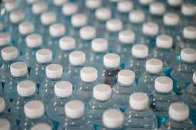 chemicals are in a plastic water bottle