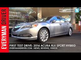 here s the 2016 acura rlx sport hybrid